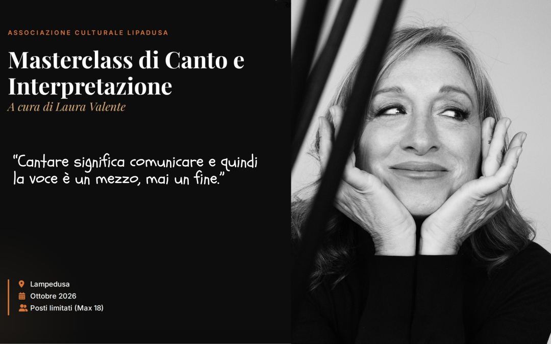 L’isola delle Voci – Masterclass di canto e Interpretazione